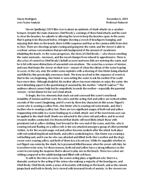 Scene Analysis for The Godfather - The setting for the movie is during ...