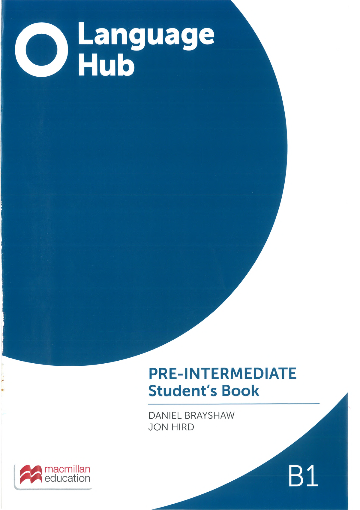 Language Hub Pre-intermediate. Student's Book. B1 - Special English ...