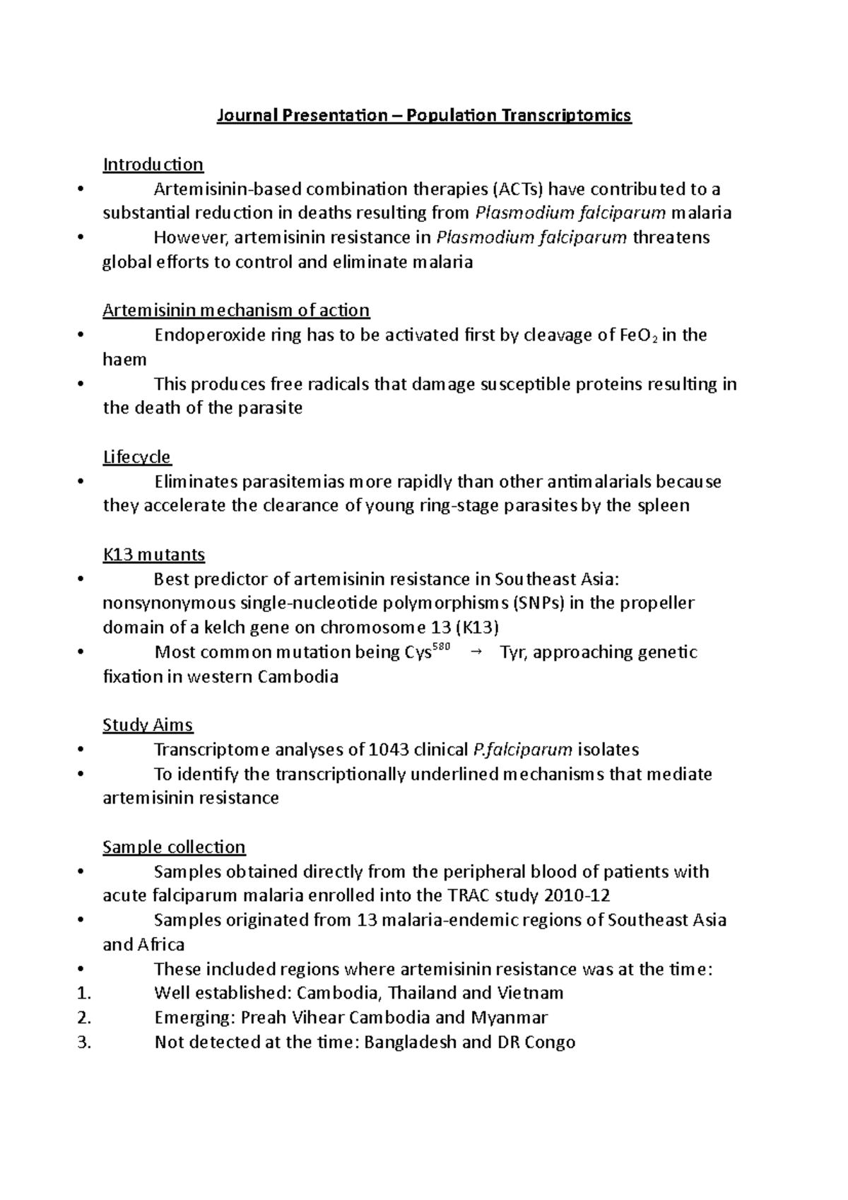 journal presentation topics