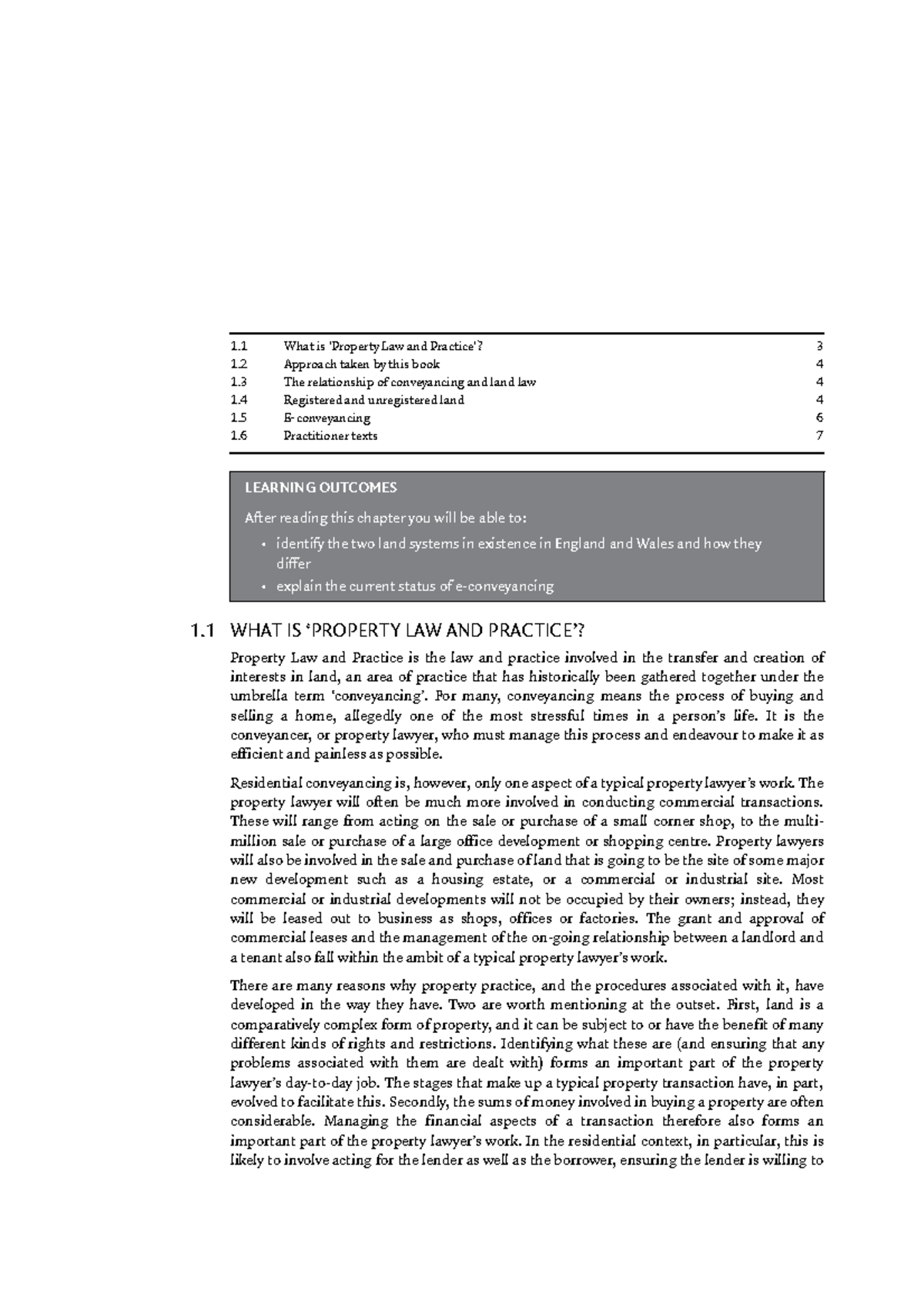Introduction to Property Law - For many, conveyancing means the process ...