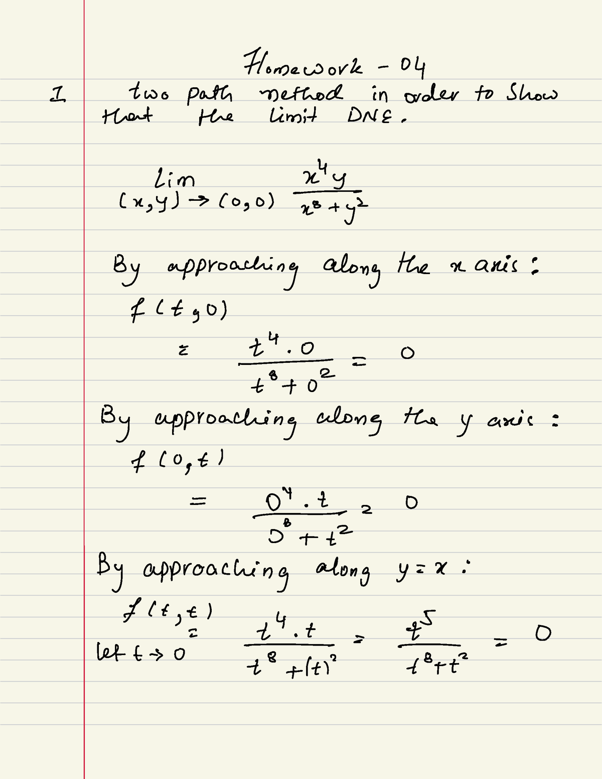 Homework 4 - MATH 210 - Studocu