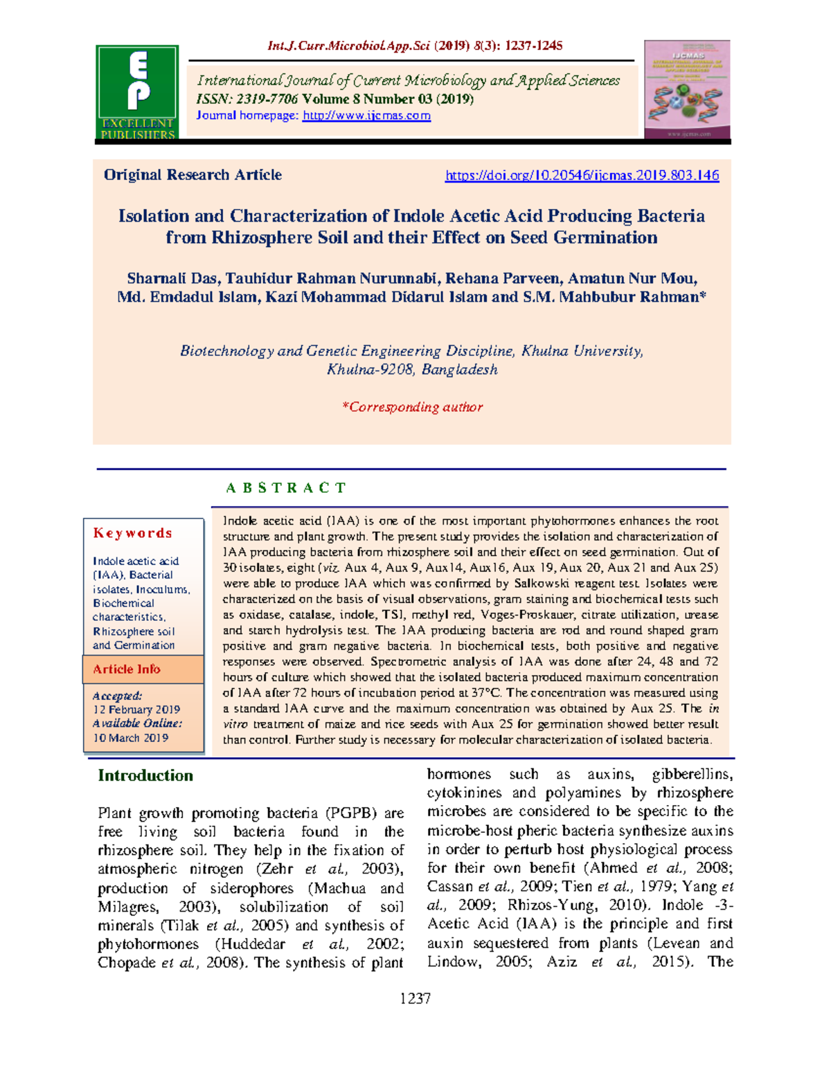 Sharnali Das, et al - Research paper - Original Research Article doi/10 ...