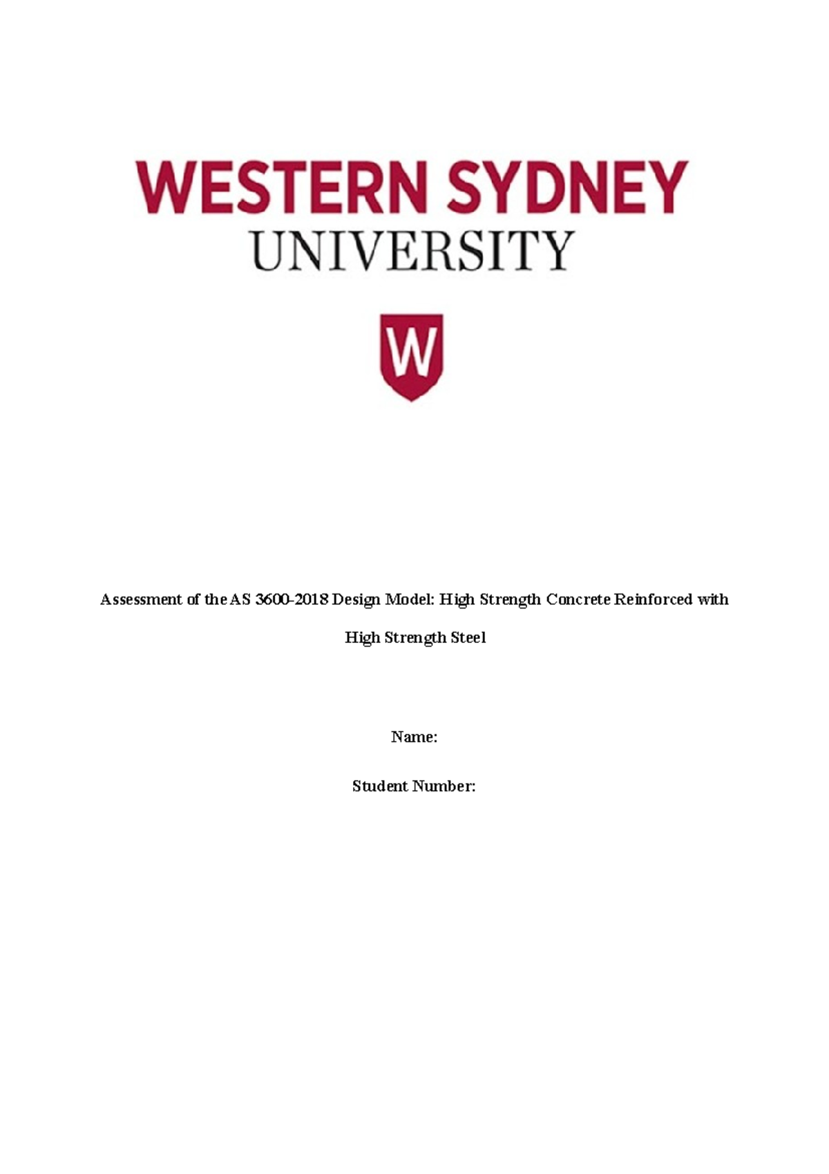 High Strength Concrete Reinforced with High Strength Steel - Assessment ...