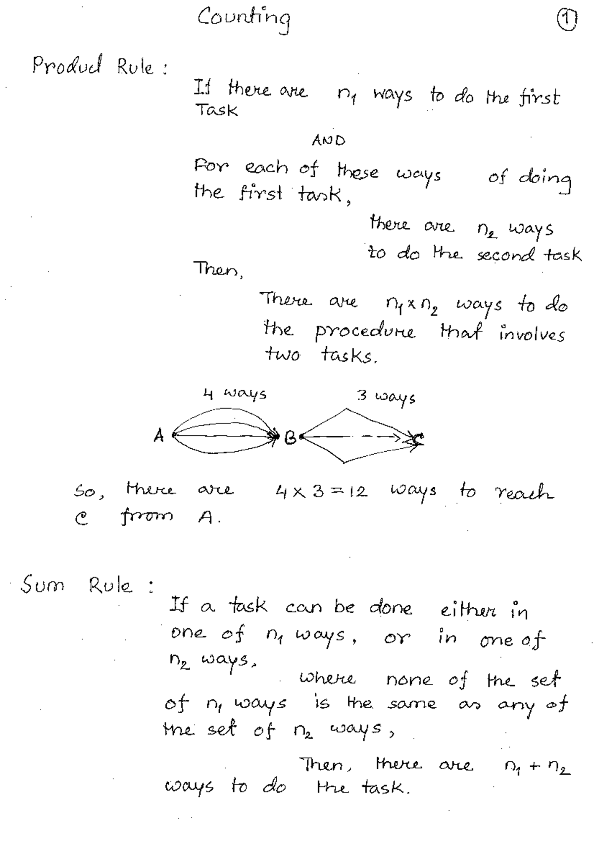 CSE 173 Counting - counter - Discrete Mathematics - Studocu