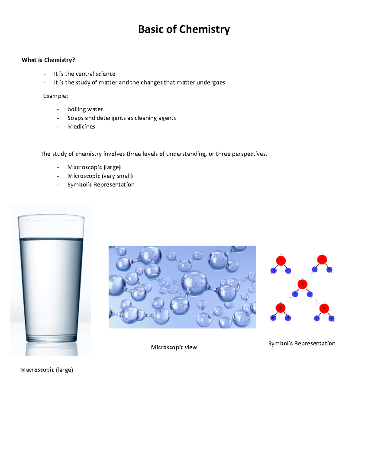 What Is Chemistry Class 9