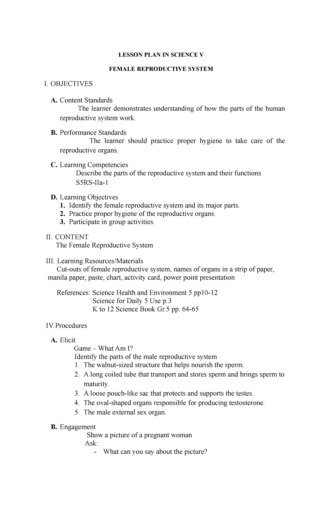 Lesson Plan Reproductive System LESSON PLAN IN SCIENCE V FEMALE   Thumb 1200 1976 