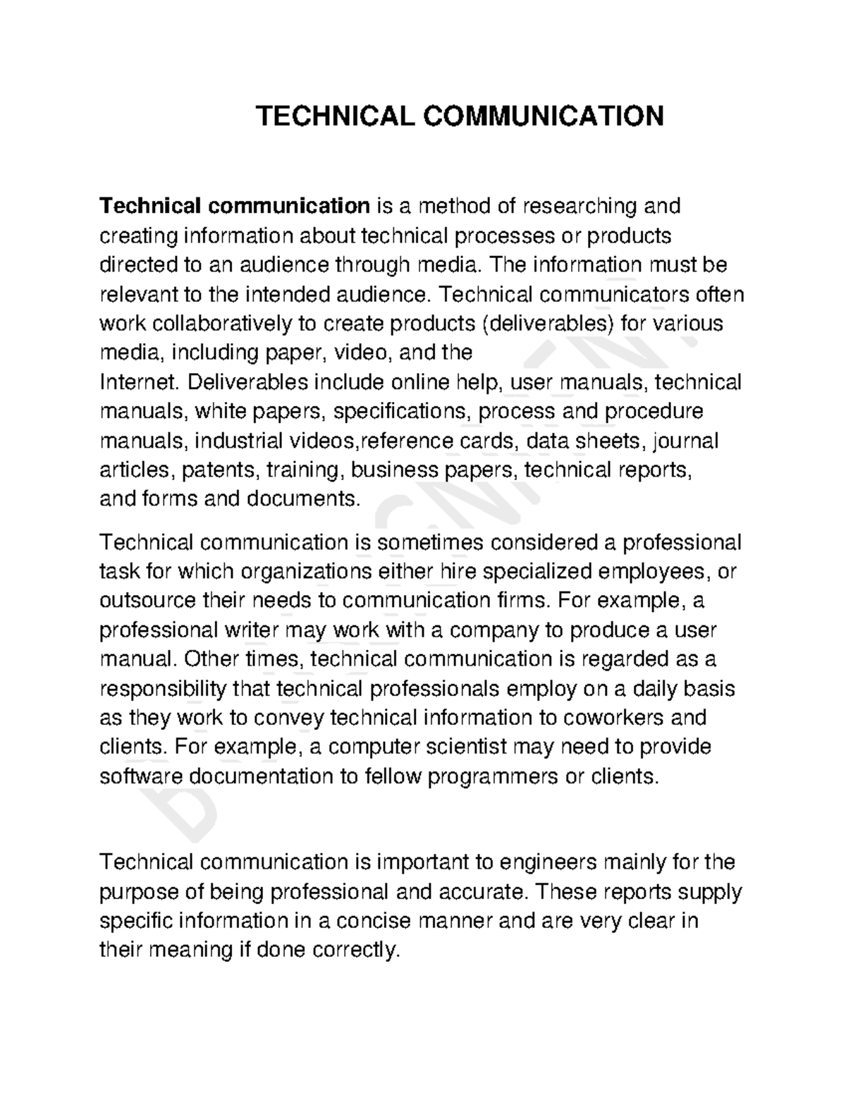 72070327-Technical-Communication study notes for all student ...