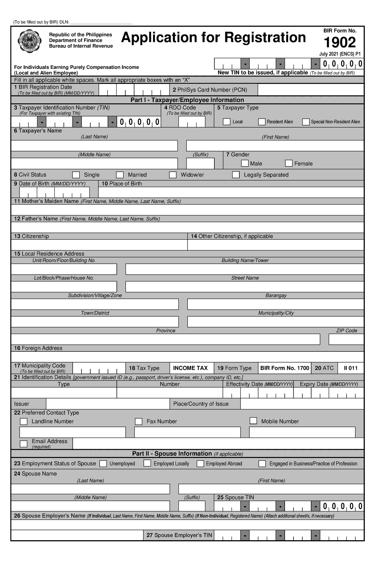 1902 Jul 2021 ENCS - Final - July 2021 (ENCS) P (To be filled out by ...