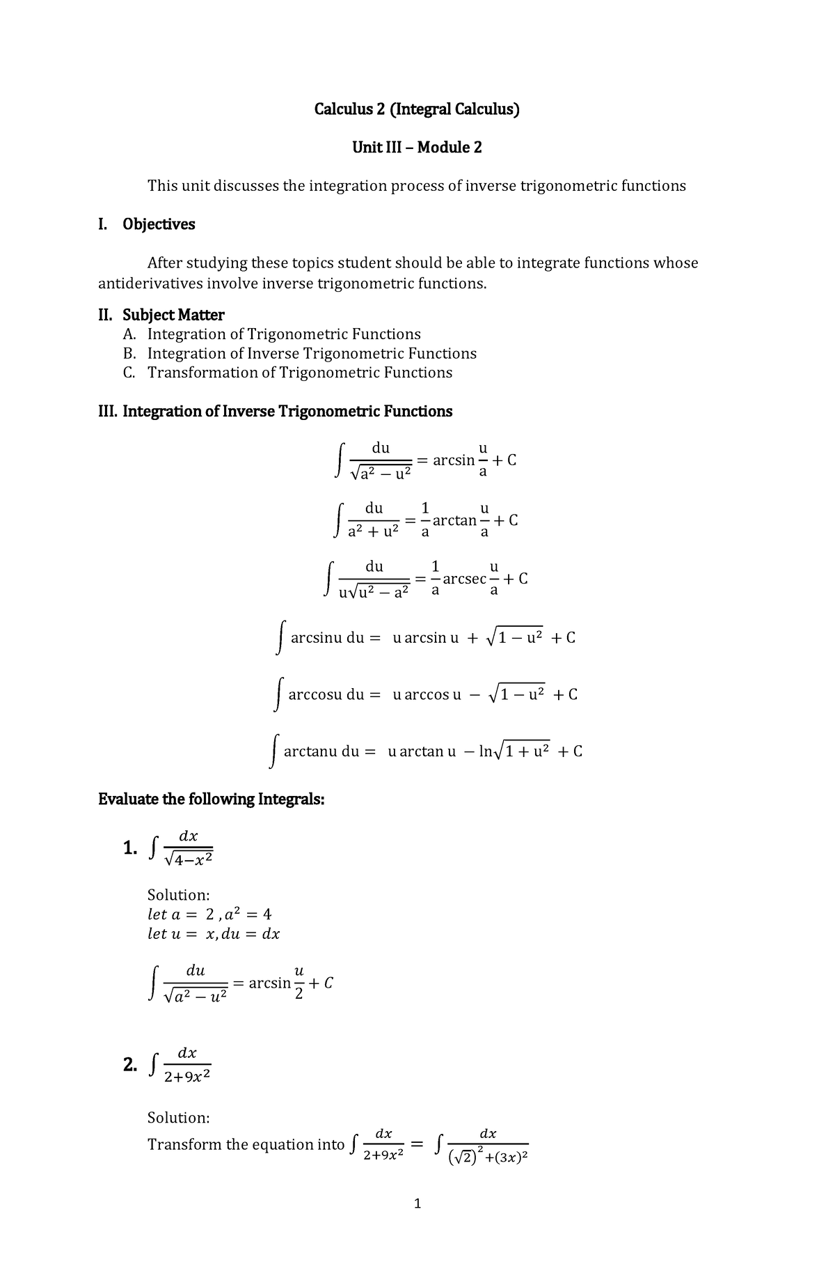 integration-of-inverse-trigonometric-functions-calculus-2-integral