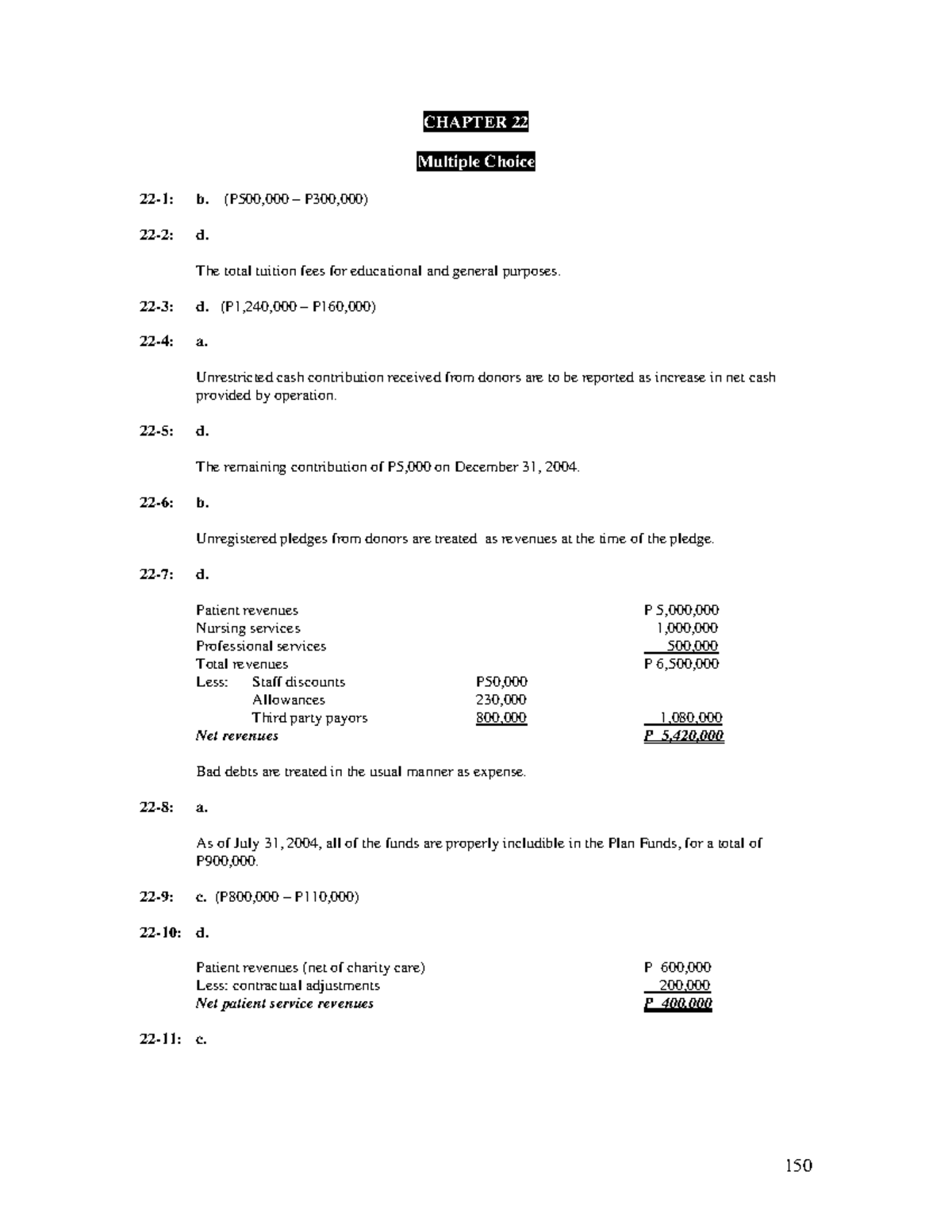 Solution Manual Advanced Accounting by Guerrero & Peralta Chapter-22 ...