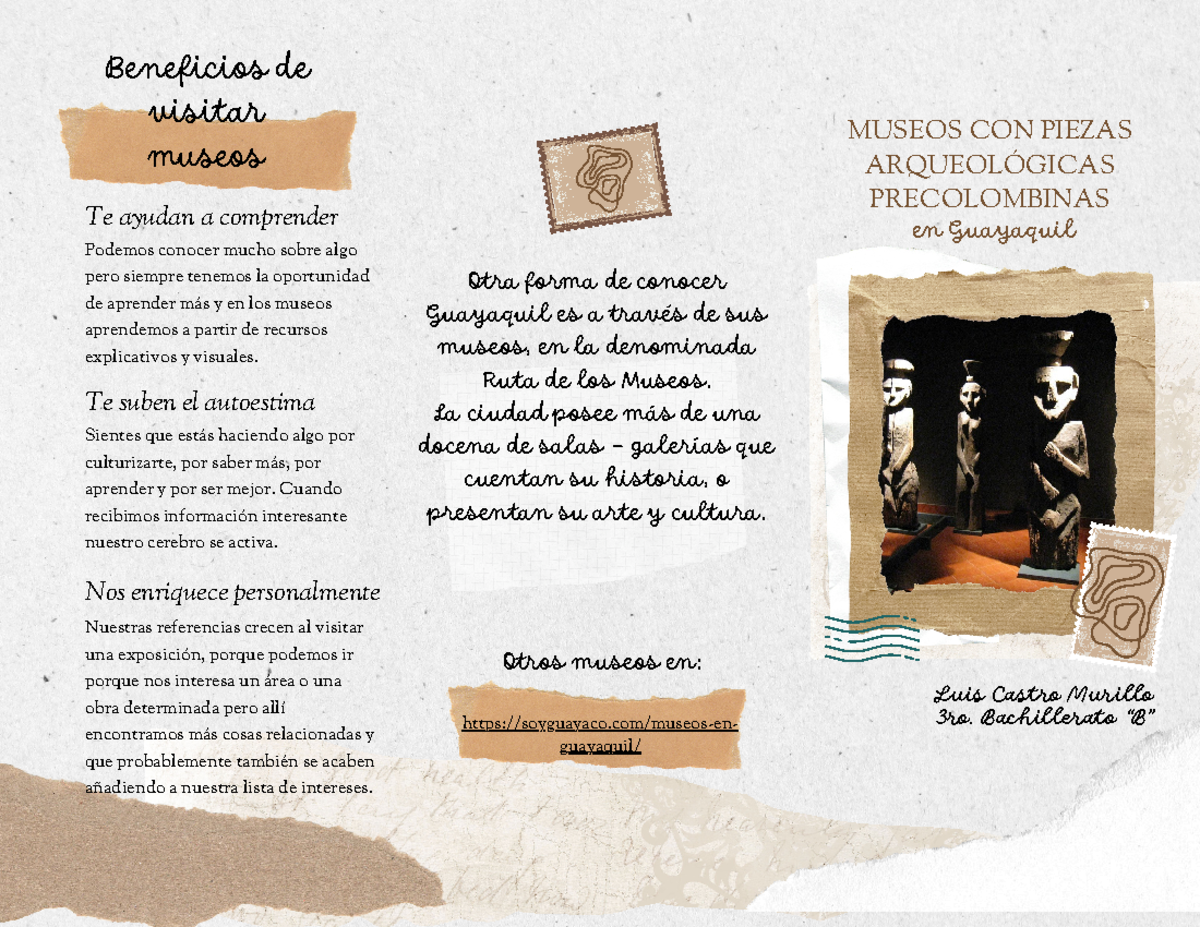 Tríptico historia - soyguayaco/museos-en- guayaquil/ Otros museos en