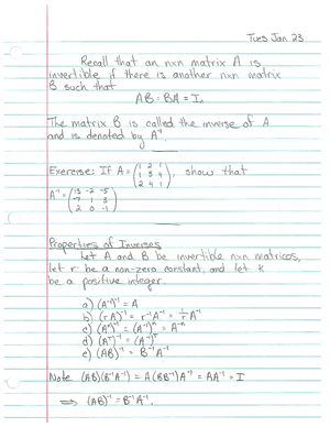 RREF Practice - Instructions: Find the reduced row echelon form of each ...
