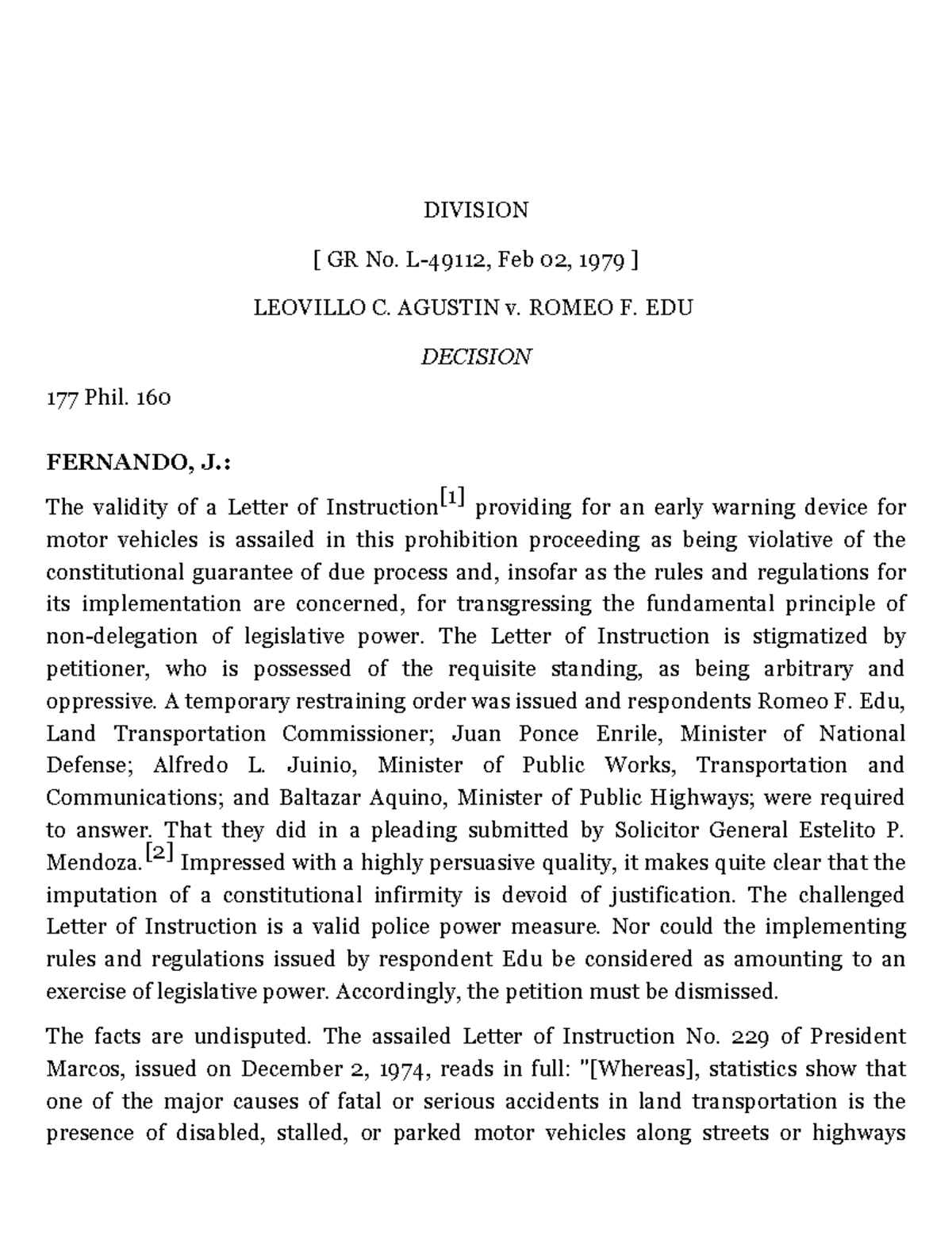 Untitled 23 - Full text - DIVISION [ GR No. L-49112, Feb 02, 1979 ...