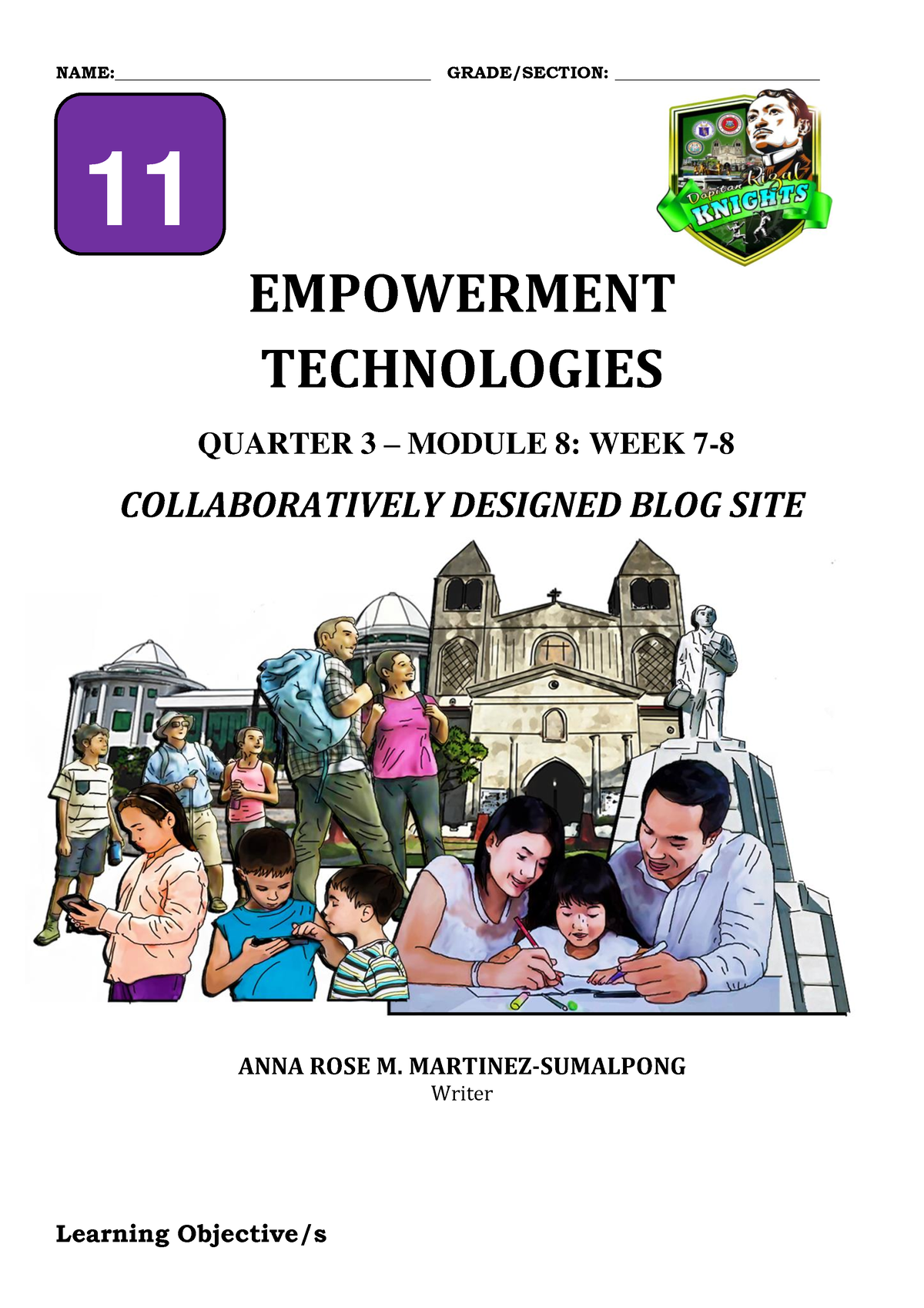 Empower Tech Q3 M8 V1 - EMPOWERMENT TECHNOLOGIES QUARTER 3 – MODULE 8 ...