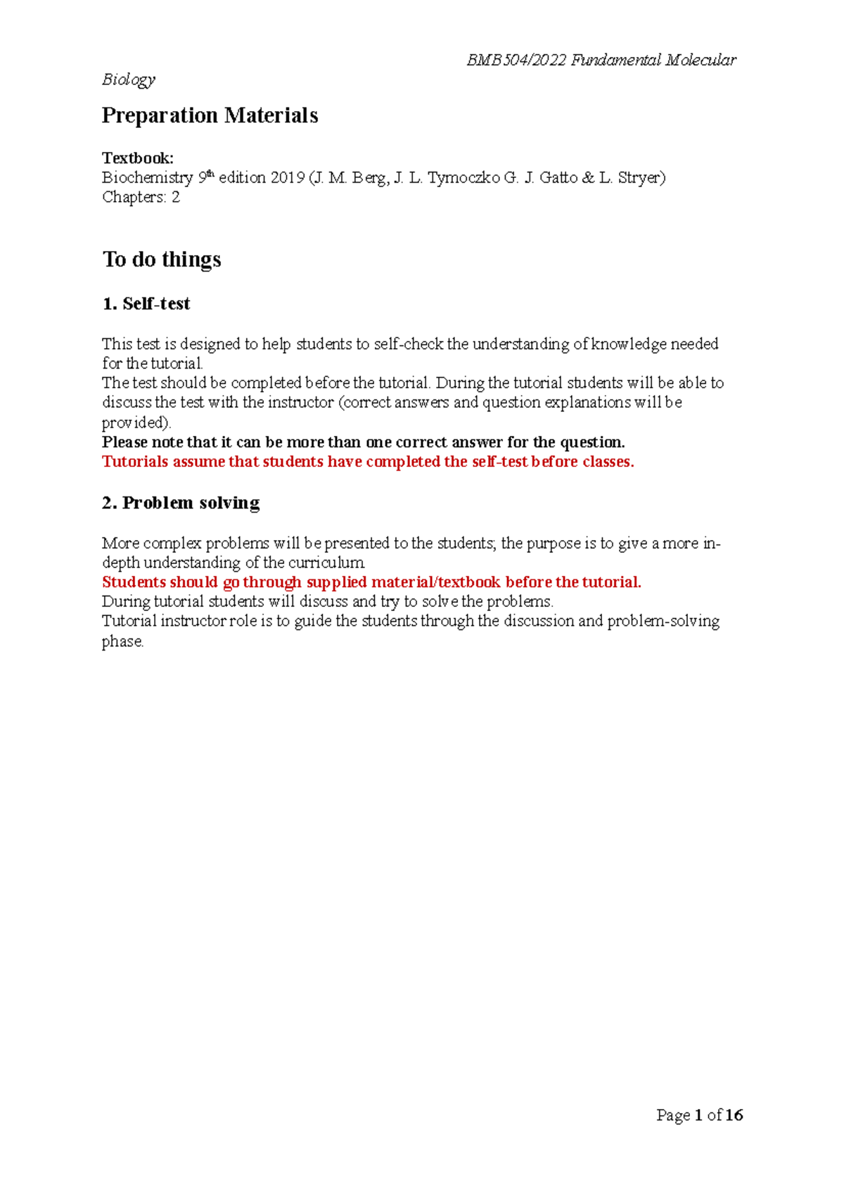 E1 Protein structure MCQ and Problems with detailed answers