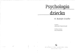 Brzezińska A. - Psychologia Rozwoju Człowieka - ####### ANNA I ...