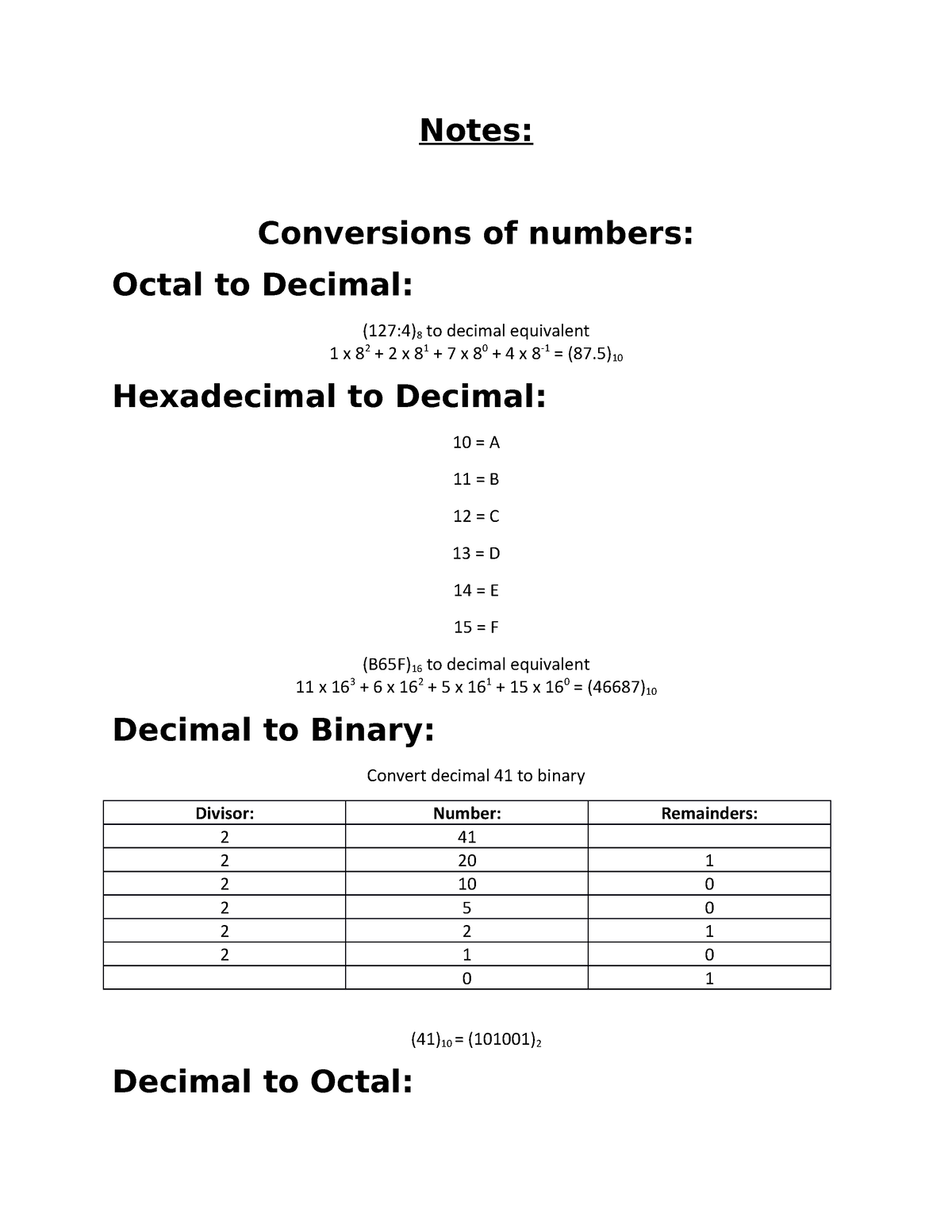 ese-dld-notes-conversions-of-numbers-octal-to-decimal-127-4-8-to-decimal-equivalent-1-x-8