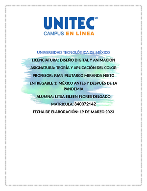 Actividad 1 teoría del color - Universidad Tecnológica de México ...
