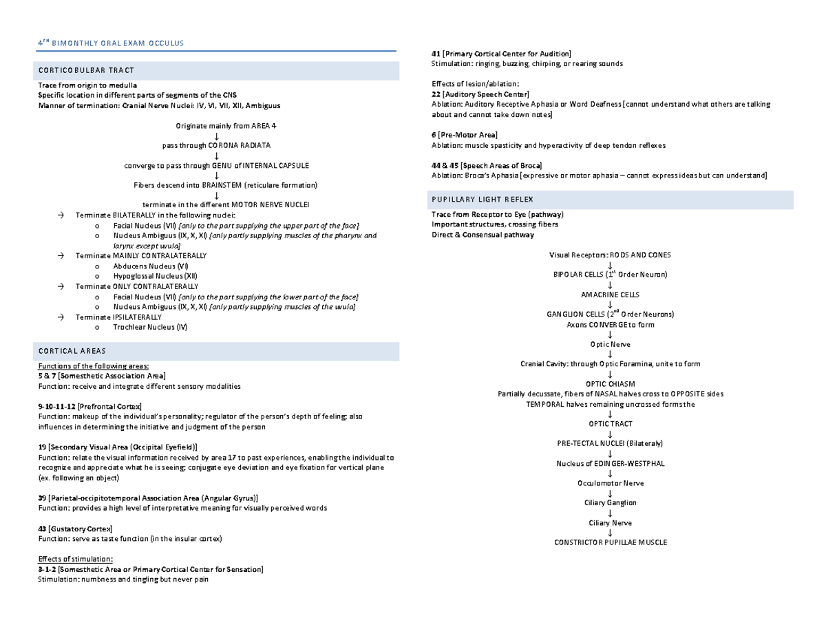 Oral Exam Complete Bimonthly - 4 THठ⃚BIMONTHLYठ⃚ORALठ⃚EXAMठ⃚OCCULUSठ⃚ ...