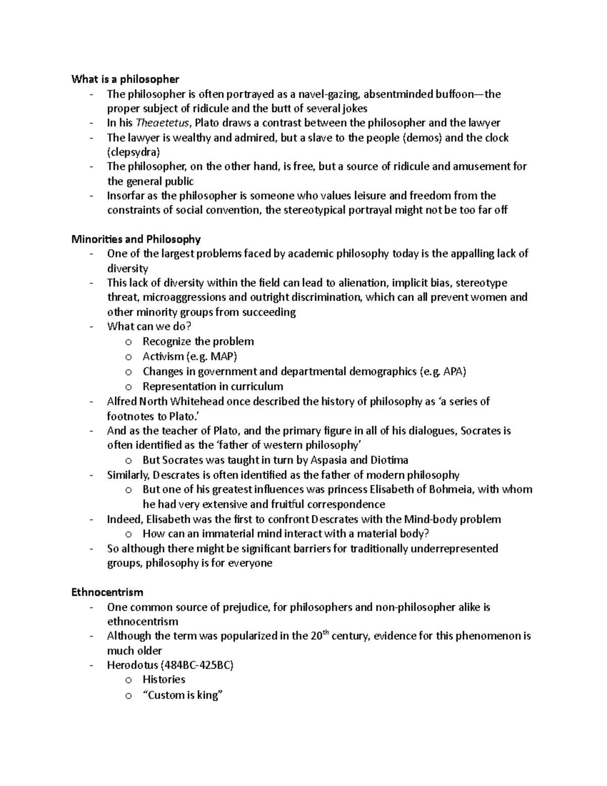 What is a philosopher - Essay type assignment. - What is a philosopher ...