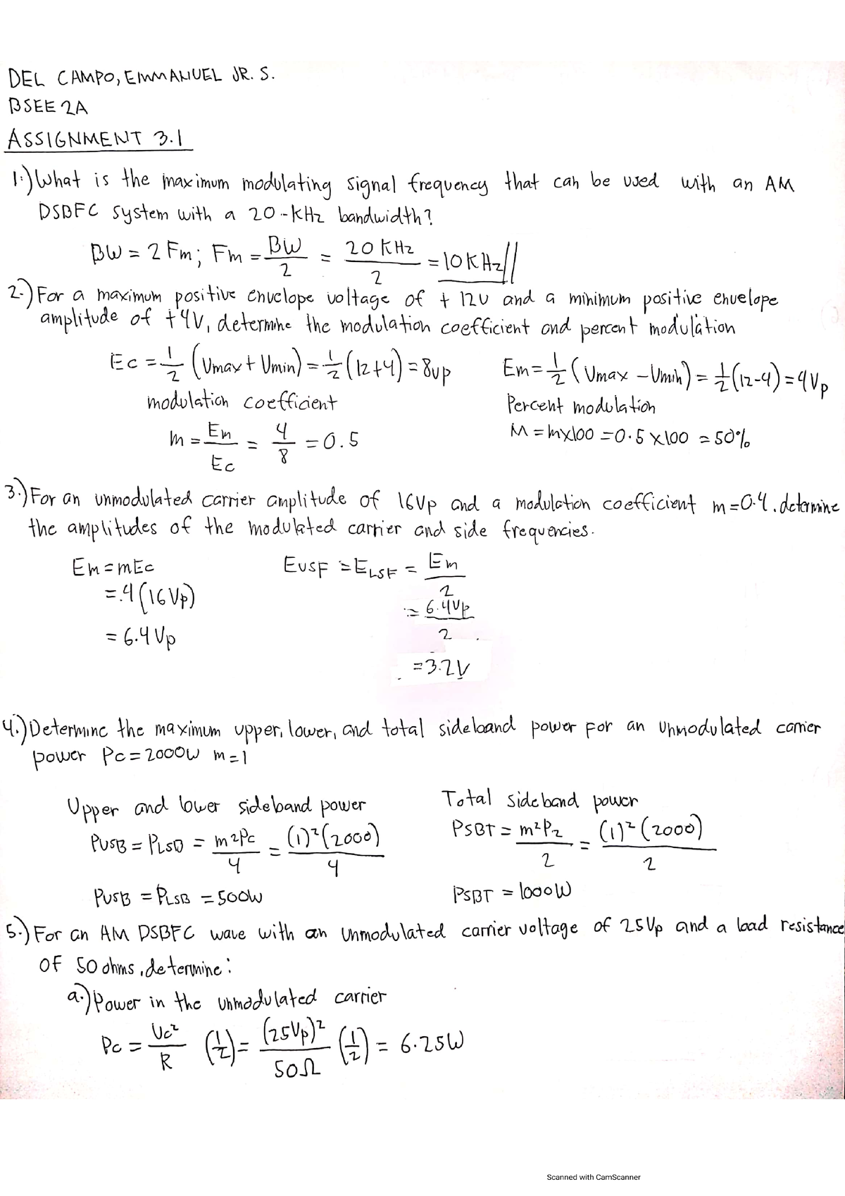 ede assignment electrical engineering