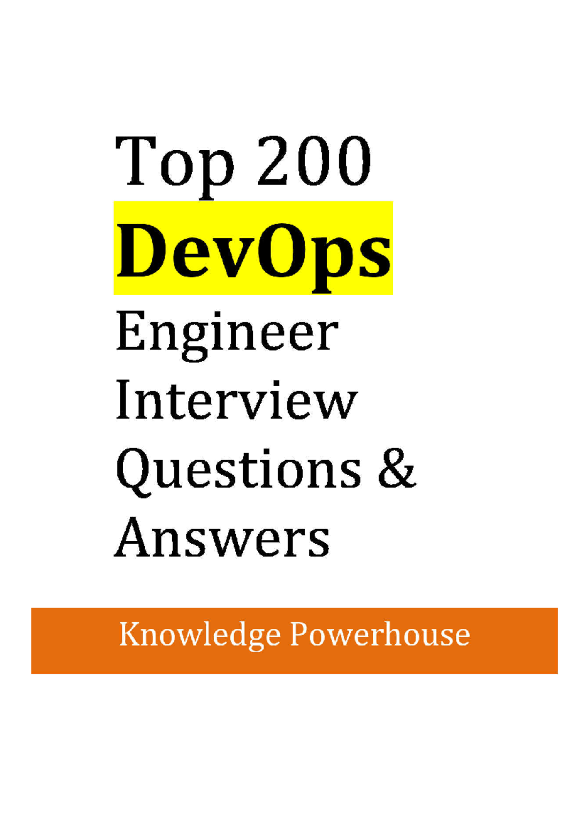 Devops EXP Interview Questions-1-2 - How will you run a script ...