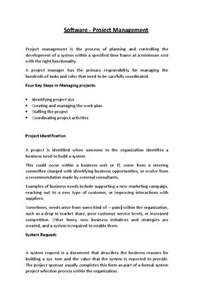 Software project - Process - Methodology - Software project - Process ...