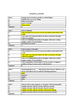 Session-V SSG104 - FE - QN=1 The Most Important Part Of An Application ...