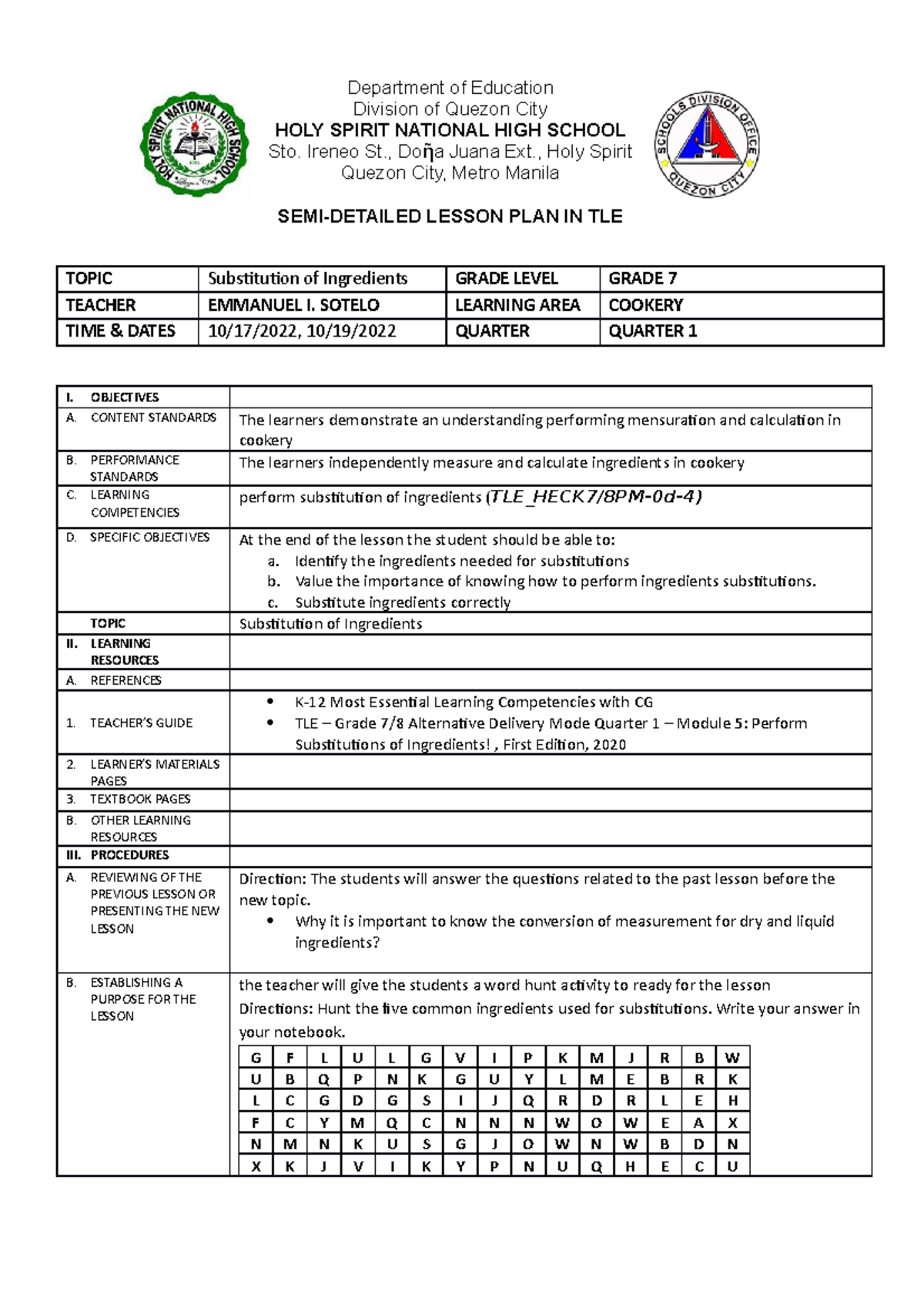 tle-7-substitution-of-ingredients-department-of-education-division-of