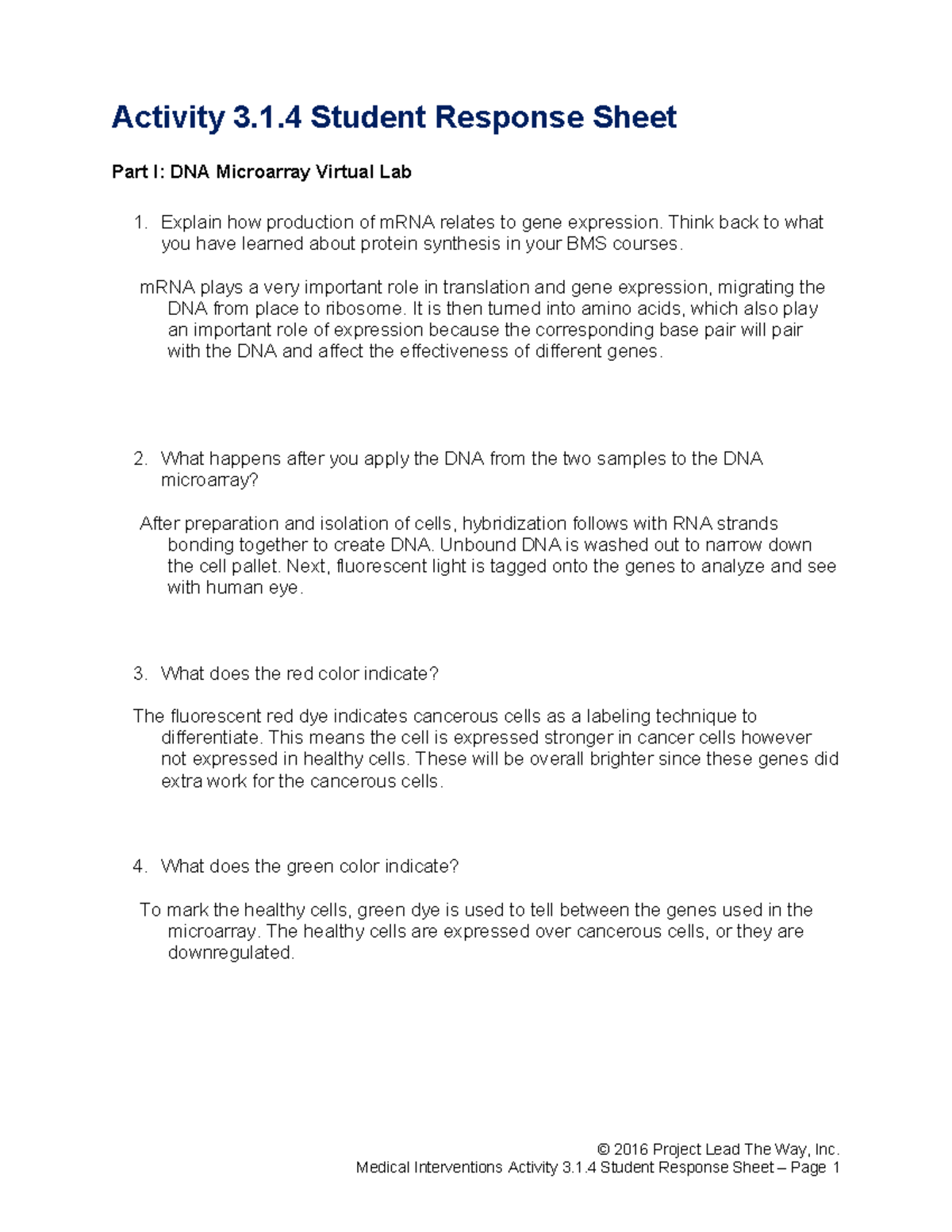 3 1 4 srs student response sheet activity 3 1 student response sheet