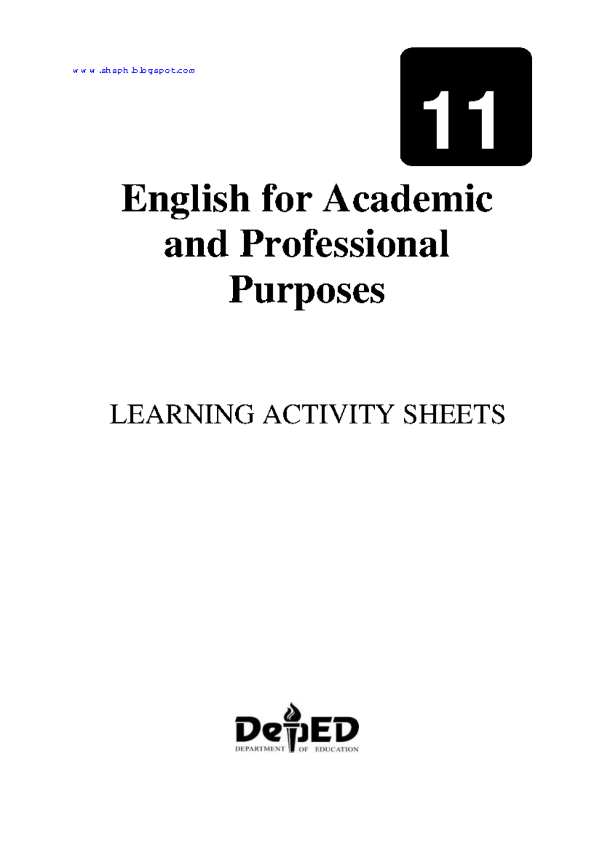 English for Academic and Professional Purposes - 11 English for ...