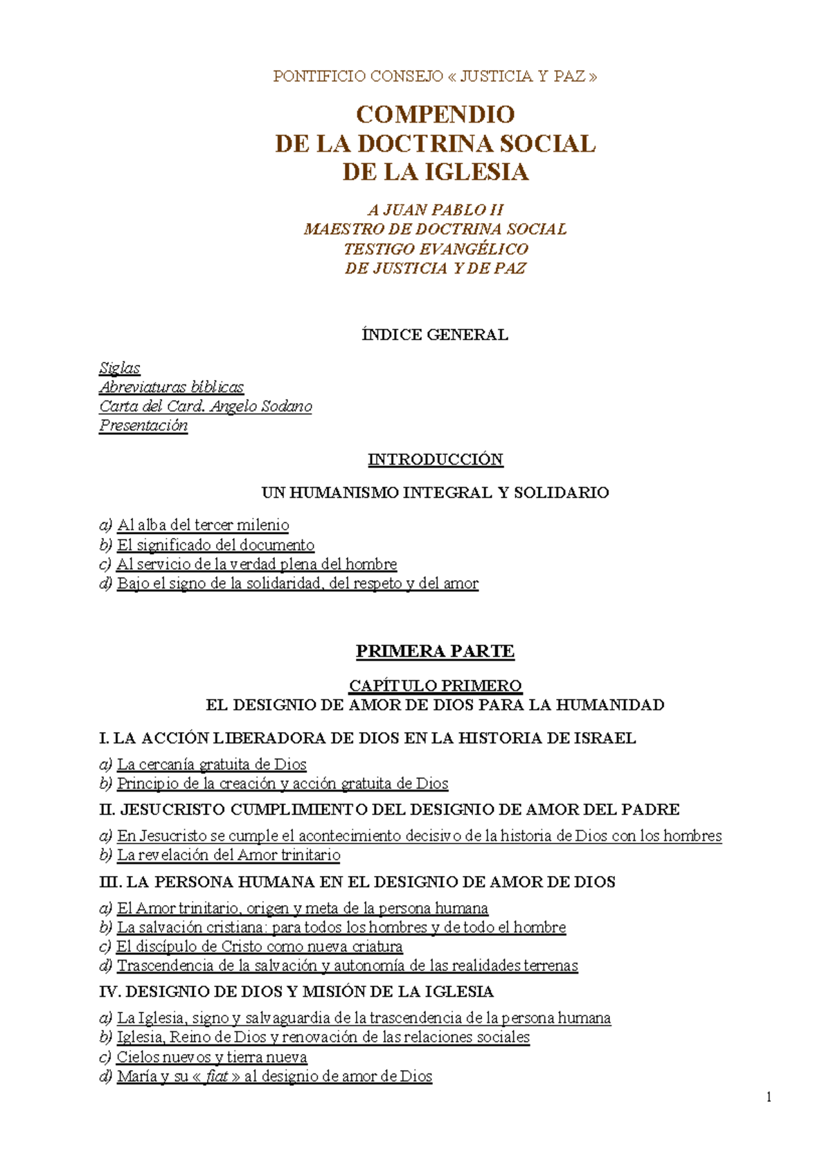 Compendio De La Doctrina Social De La Iglesia.pdf 2 - PONTIFICIO ...