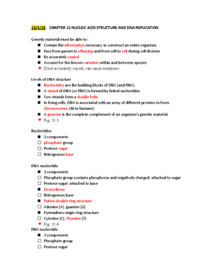 Chapter 4 Protein Structure and Function - Chapter 4 Protein Structure ...