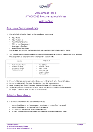 Sithkop 010 - Student Pack (1) Solved - STUDENT PACK UNIT – SITKOP Plan ...