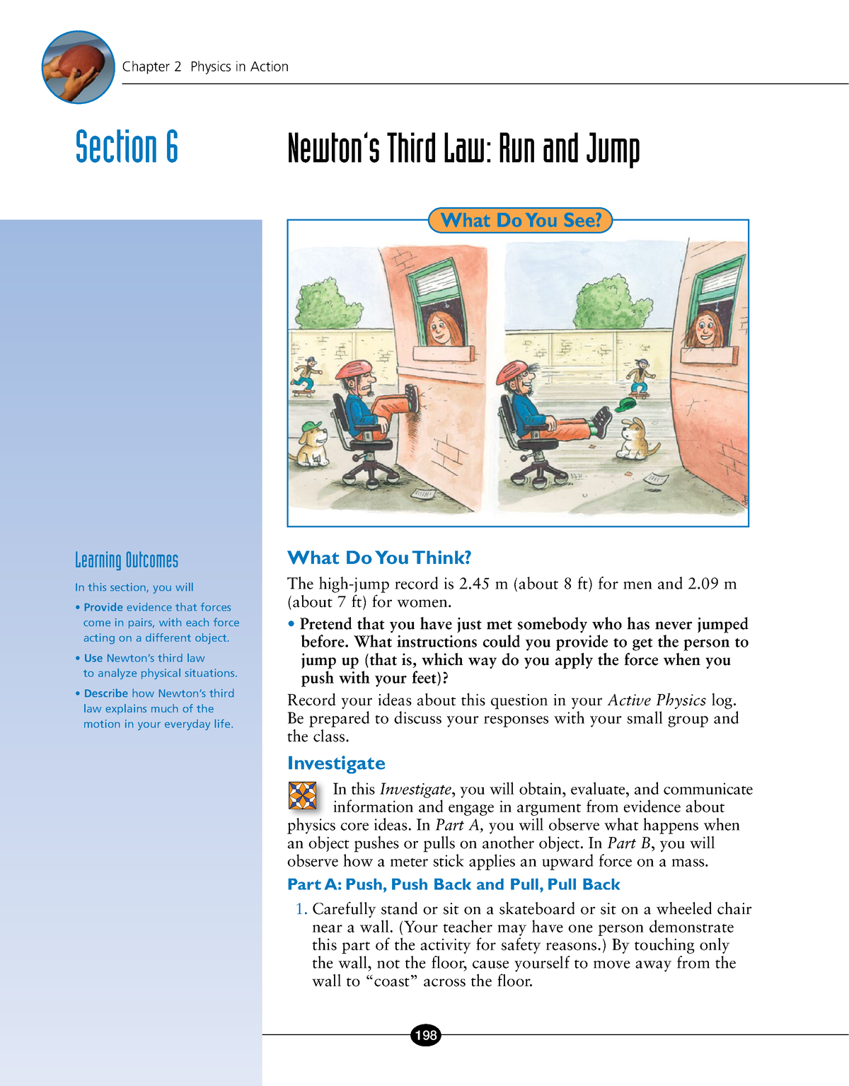 Ch2 Sec 6 - Dsfdf - Section 6 Newton’s Third Law: Run And Jump 198 ...