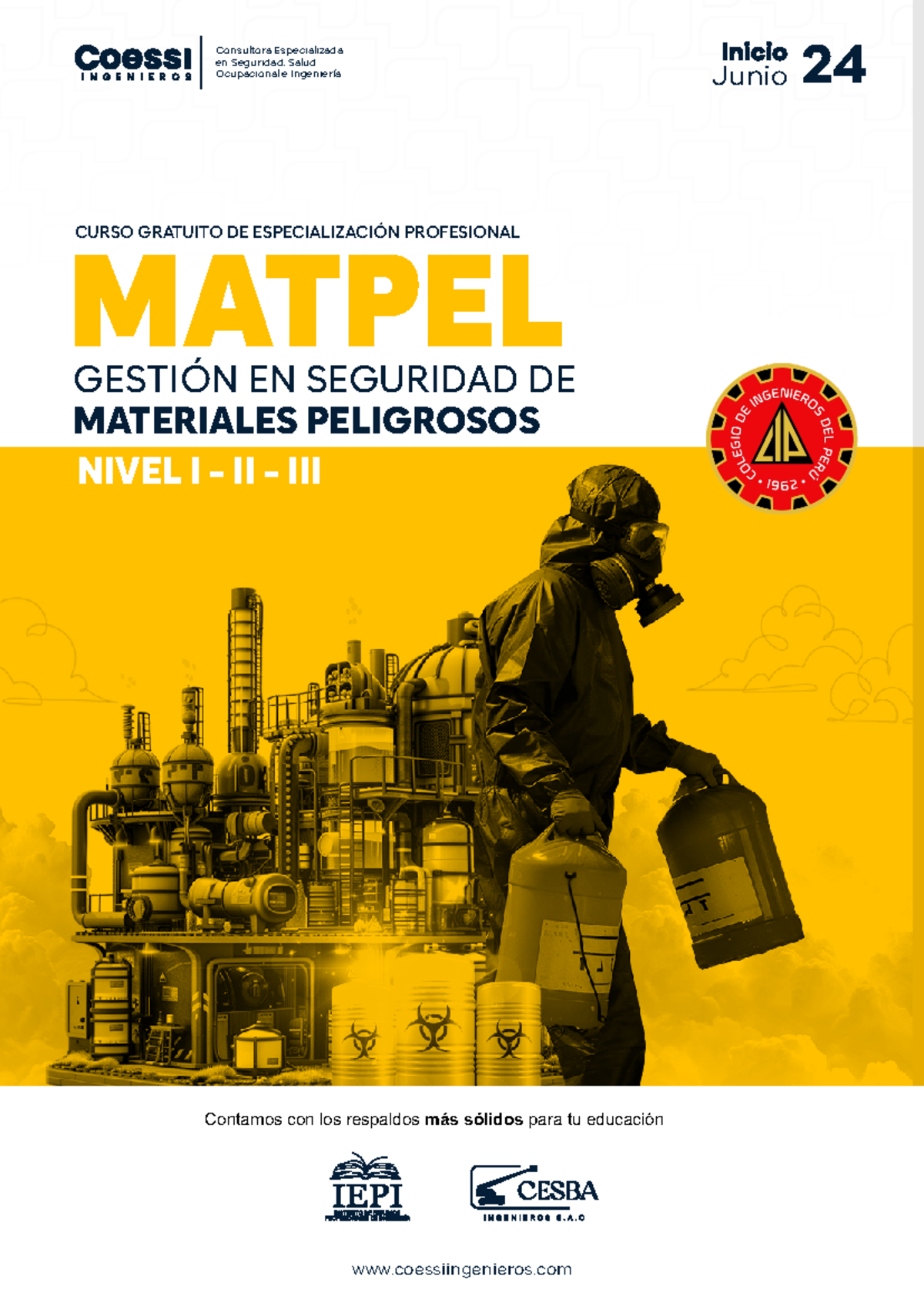 Matpel Nivel I-II-III - Consultora Especializada en Seguridad, Salud ...