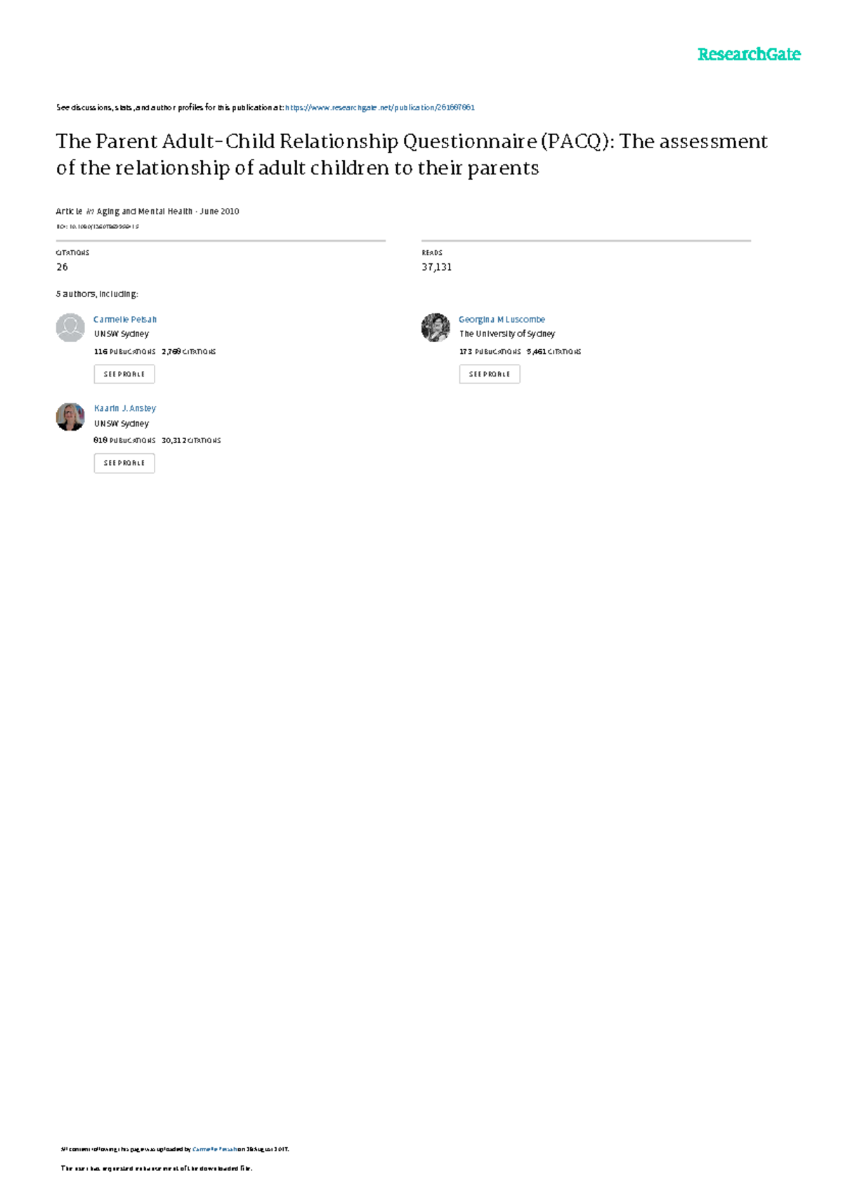 PACQ - kjhfszelkasv - ####### See discussions, stats, and author ...