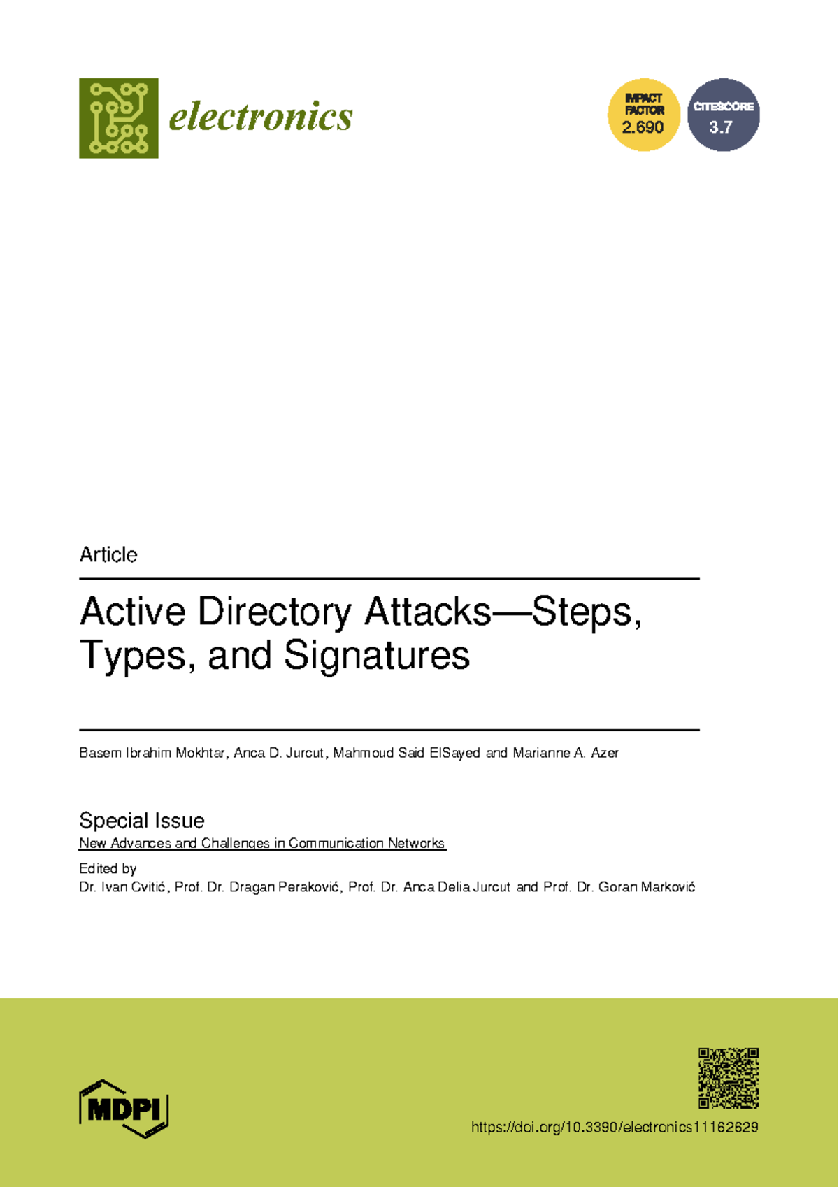 Active directory Attacks - 2 3. Article Active Directory Attacks—Steps ...