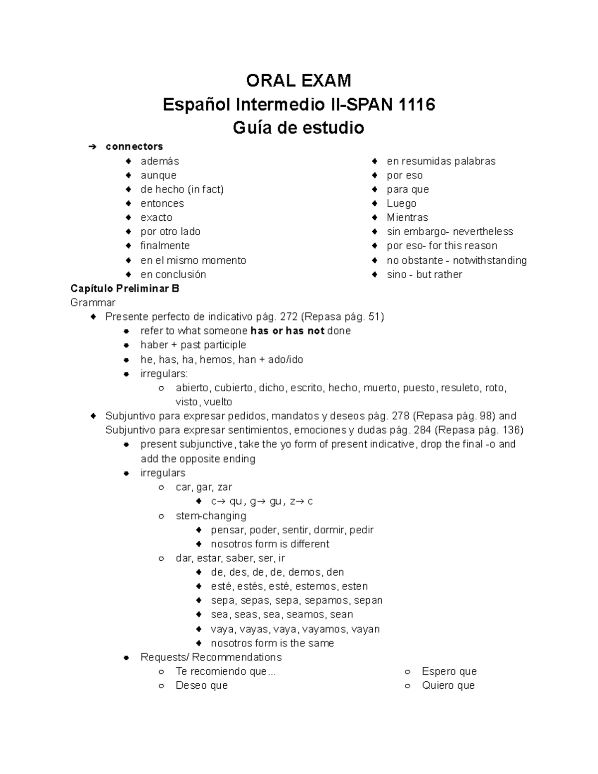 intermediate-spanish-ii-oral-exam-review-oral-exam-espa-ol-intermedio