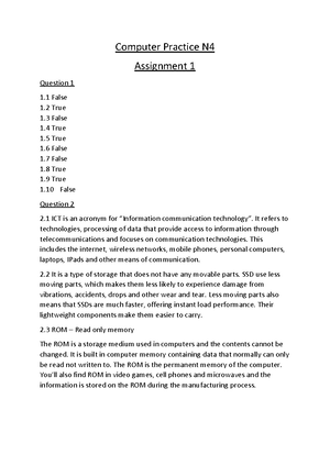 sbs electronic assignment answer book