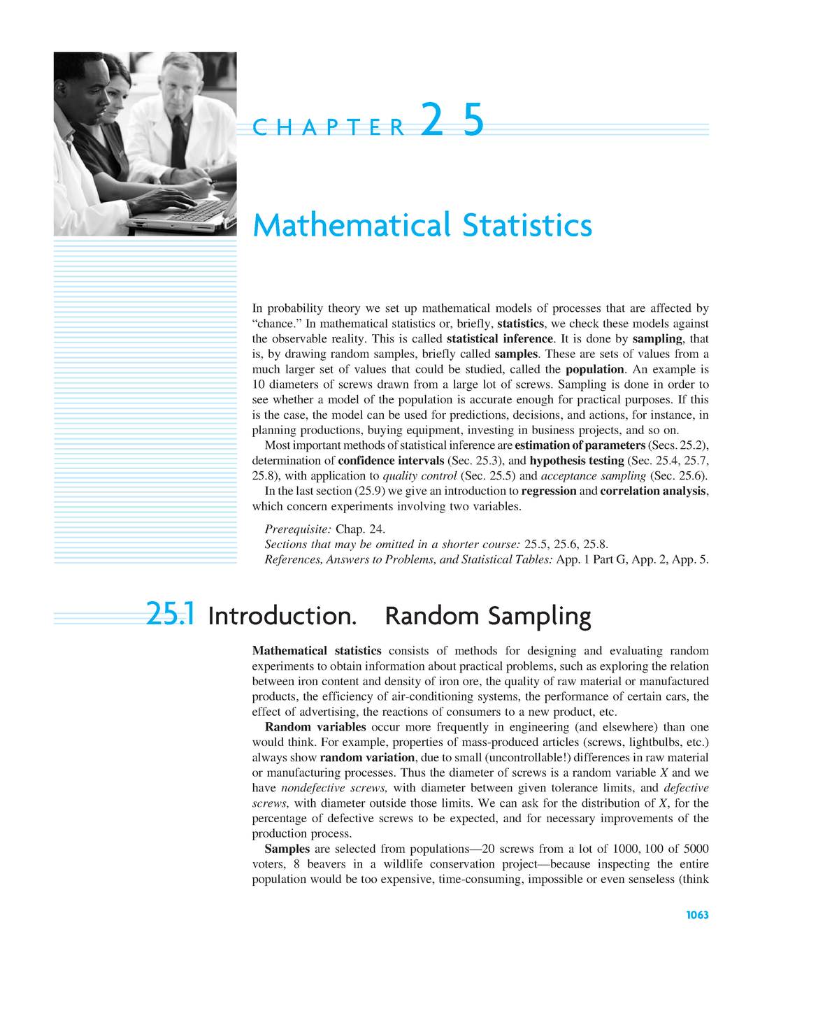 mathematical statistics thesis