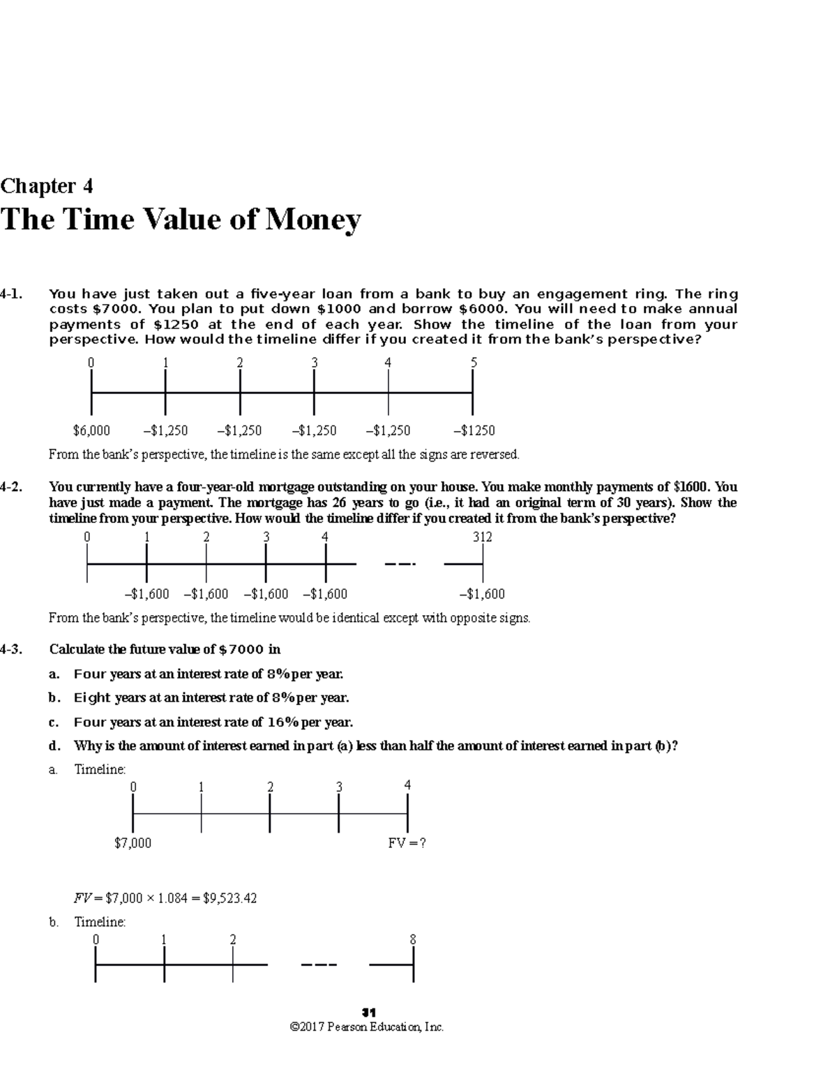 Corporate Finance Spring Semester BD5 SM04 - Chapter 4 The Time Value ...