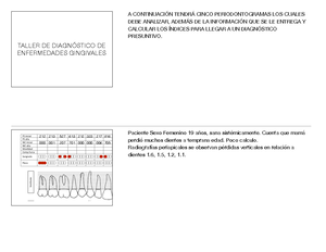 Examen PSR - Examen de los tejidos periodontales Sonda periodontal ...