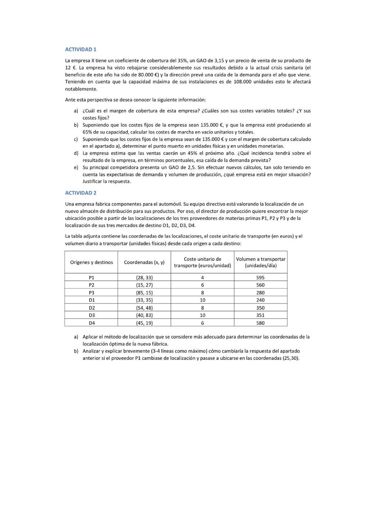 EC2 Solucionada - Examen Part Pràctica D'Economia De L'empresa De ...