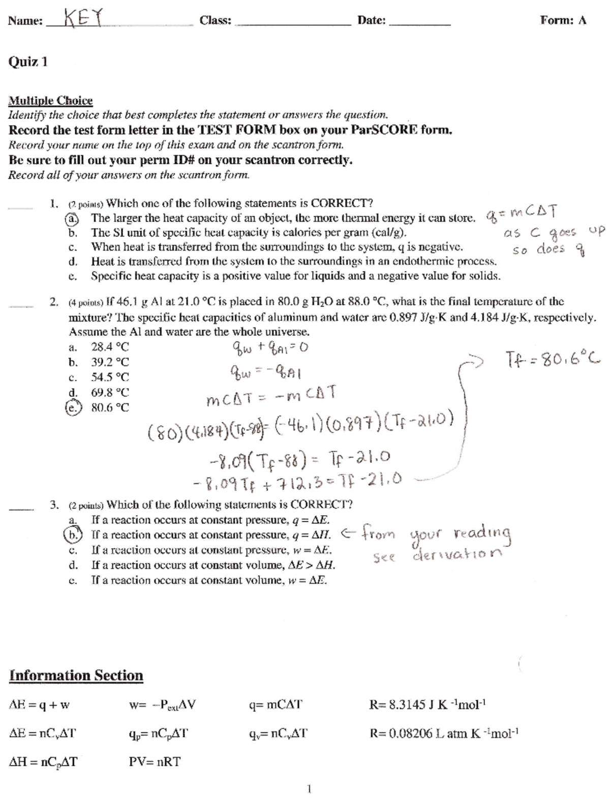 Worked Out 1B Exam - CHEM1B - Studocu