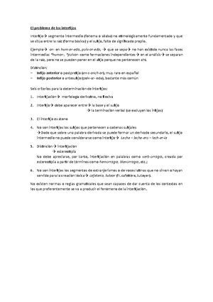 Ejercicios 2 De Refuerzo Con Solución. Morfología - 1 Una Anotación ...