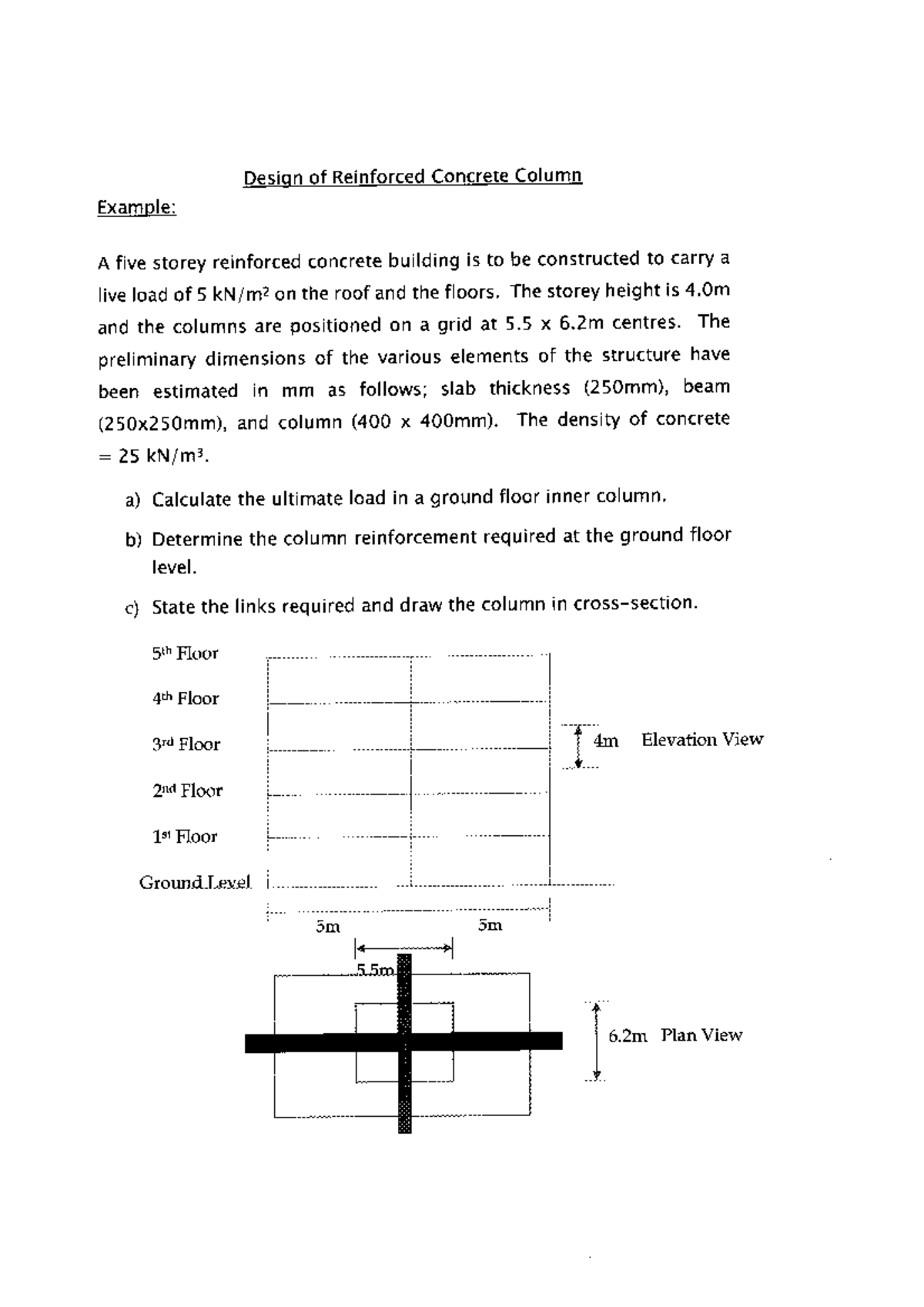 3d - Load Calculation - Lecture notes 1 - statistics - Studocu