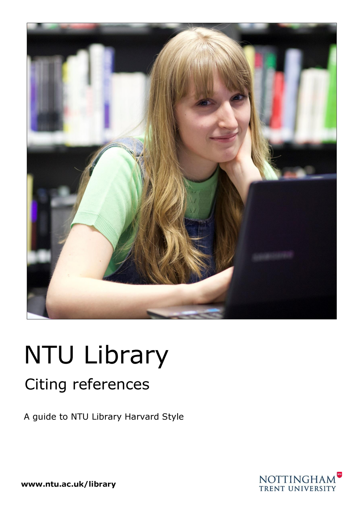 Ntu Citing References Guide 10th Ed 16 Studocu