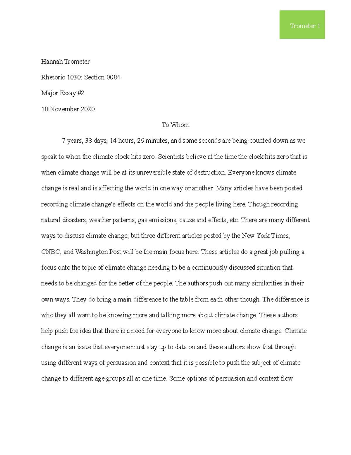 university of iowa admission essay