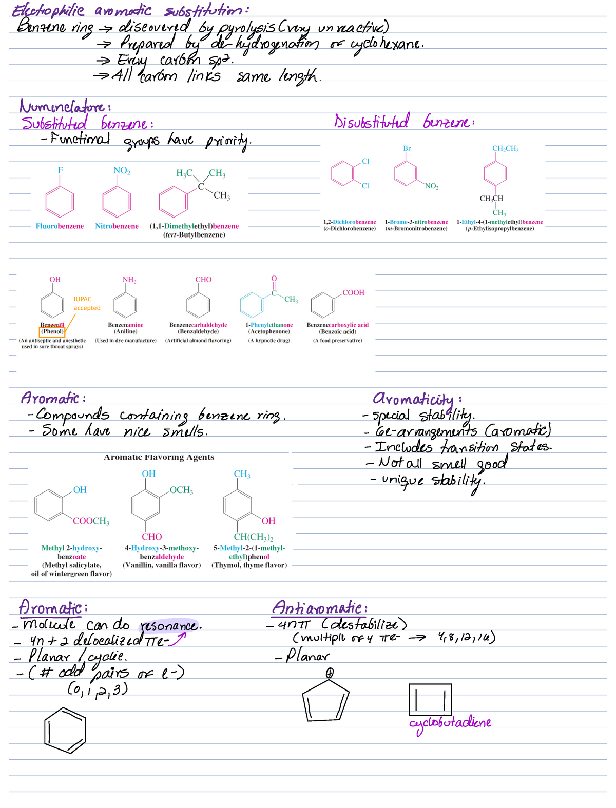 Chap 14- Lecture Notes (electrophilic Aromatic Substitution ...